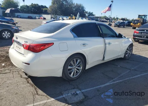 2016 Infiniti Q50 Premium z USA, uszkodzony, nr VIN JN1EV7APXGM306110